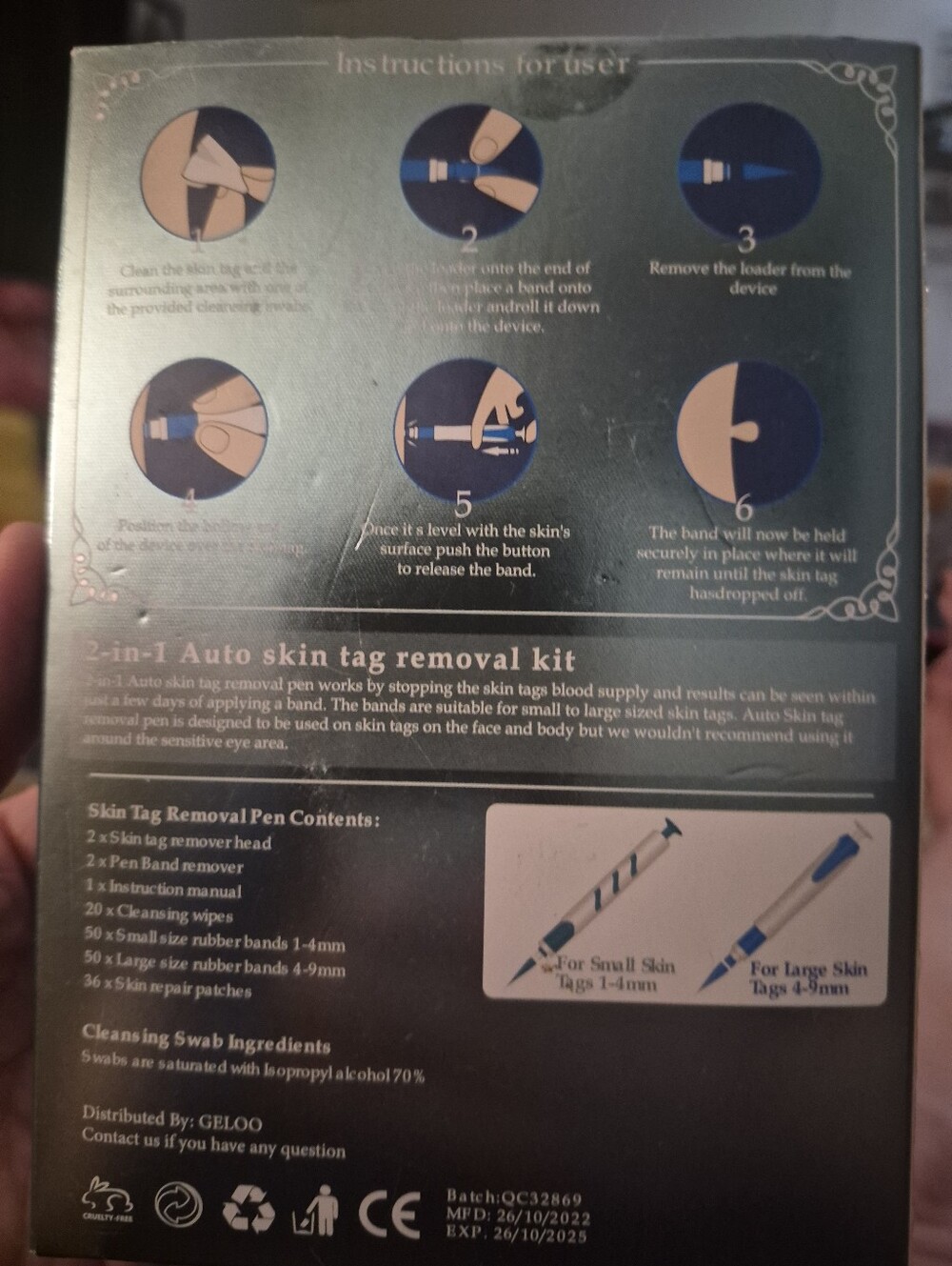 Auto Skin Tag Removal Kit - Picture 2 of 4